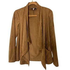 Cupcakes & Cashmere Suede cardigan